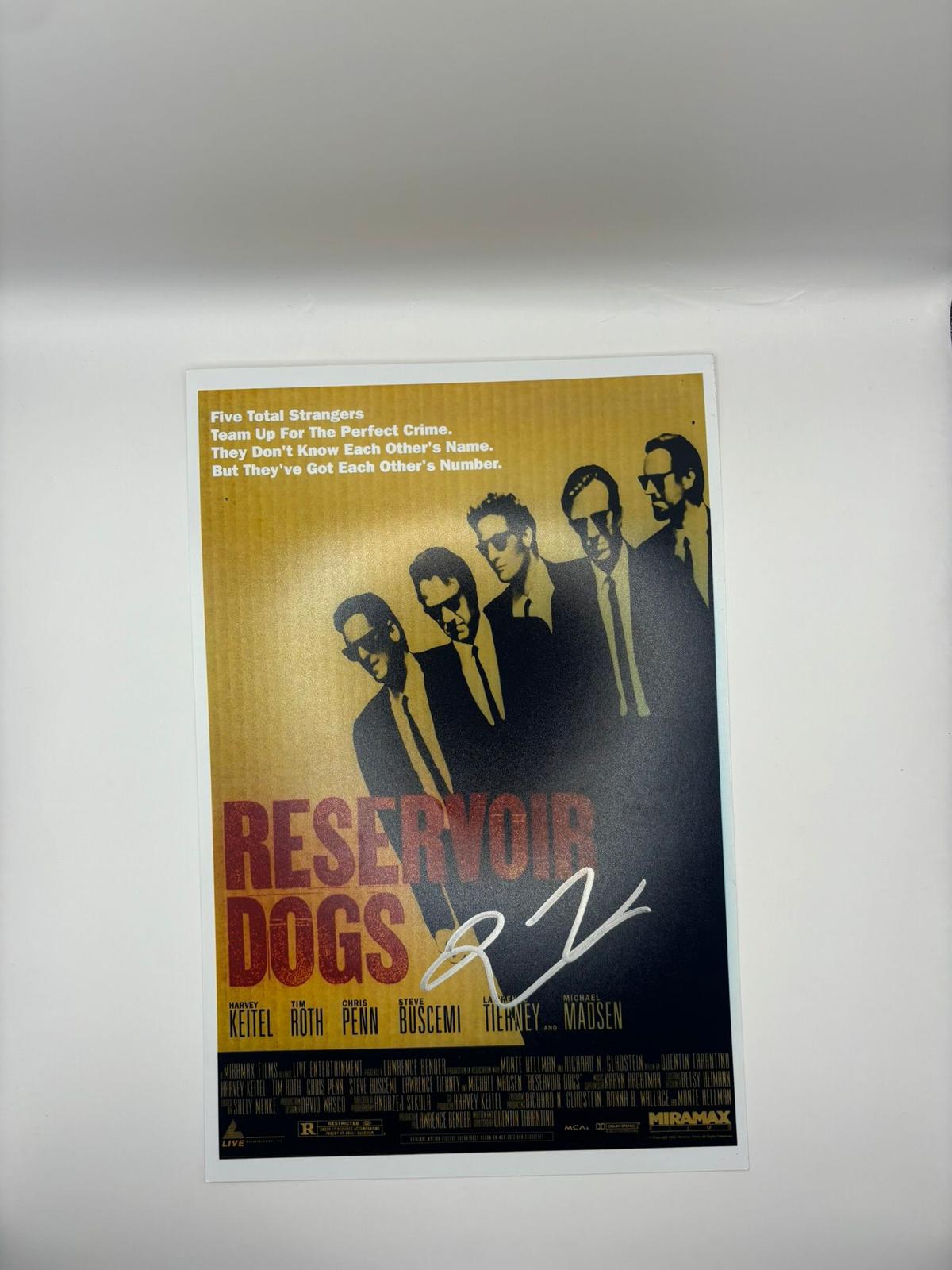 quentin tarantino SIGNED PHOTO