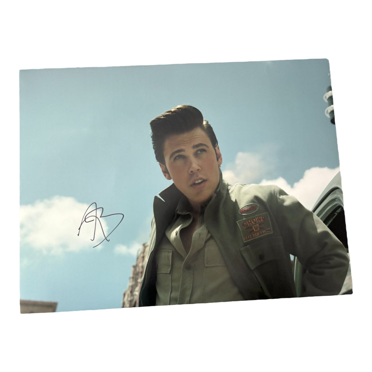 Austin Butler Signed Elvis Photo