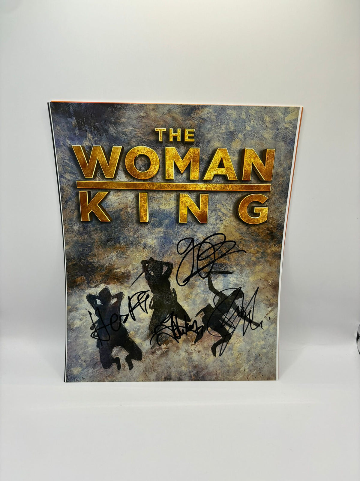 WOMAN KING SIGNED CAST PHOTO