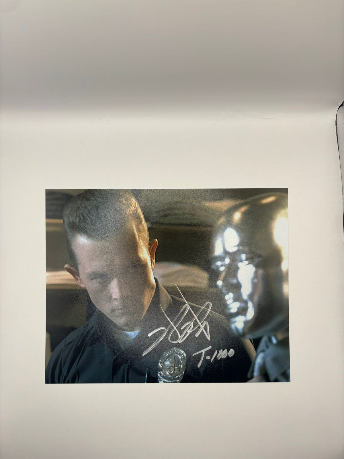 PATRICK ROBERT TERMINATOR SIGNED T1000 POLICE OUTFIT