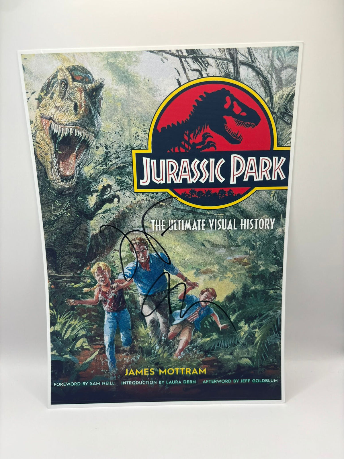 JEFF GOLDBLUM JURRASIC PARK SIGNED PHOTO