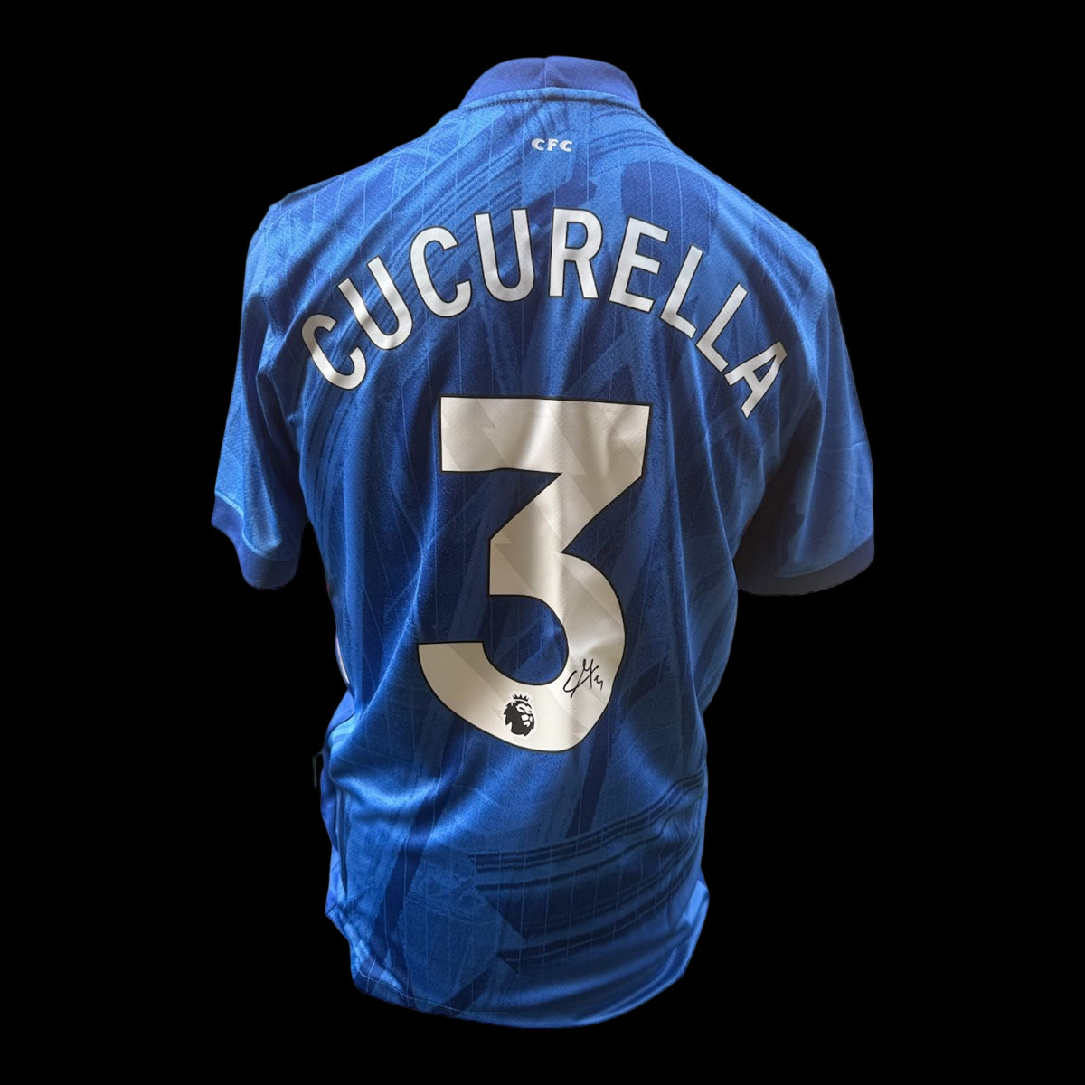 CUCURELLA SIGNED CHELSEA 25/26 HOME SHIRT