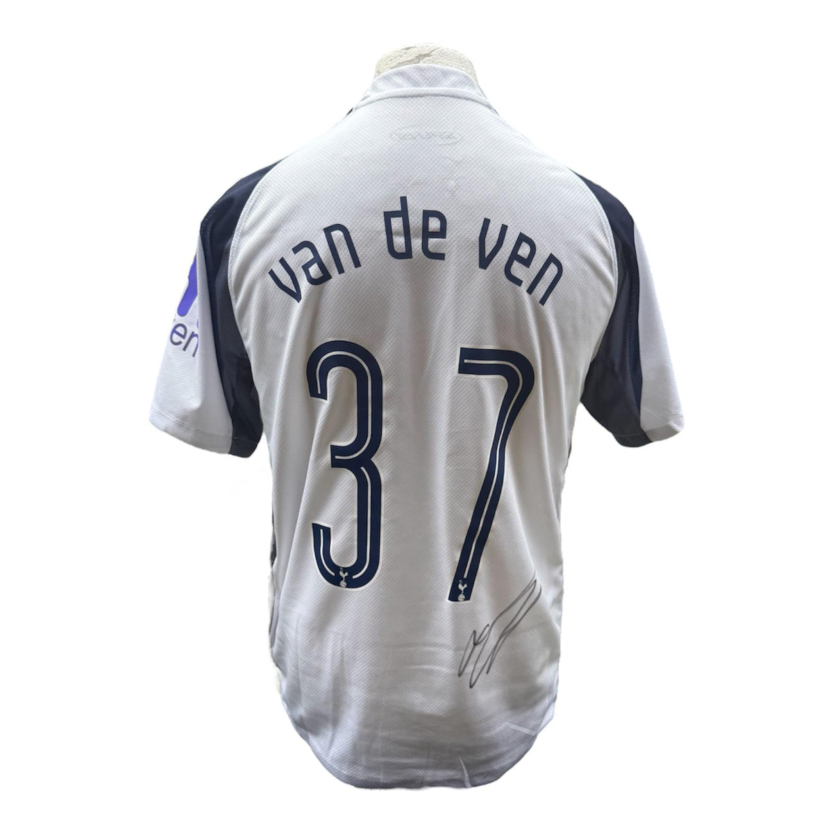 VAN DE VEN SIGNED TOTTENHAM 25/26 HOME KIT