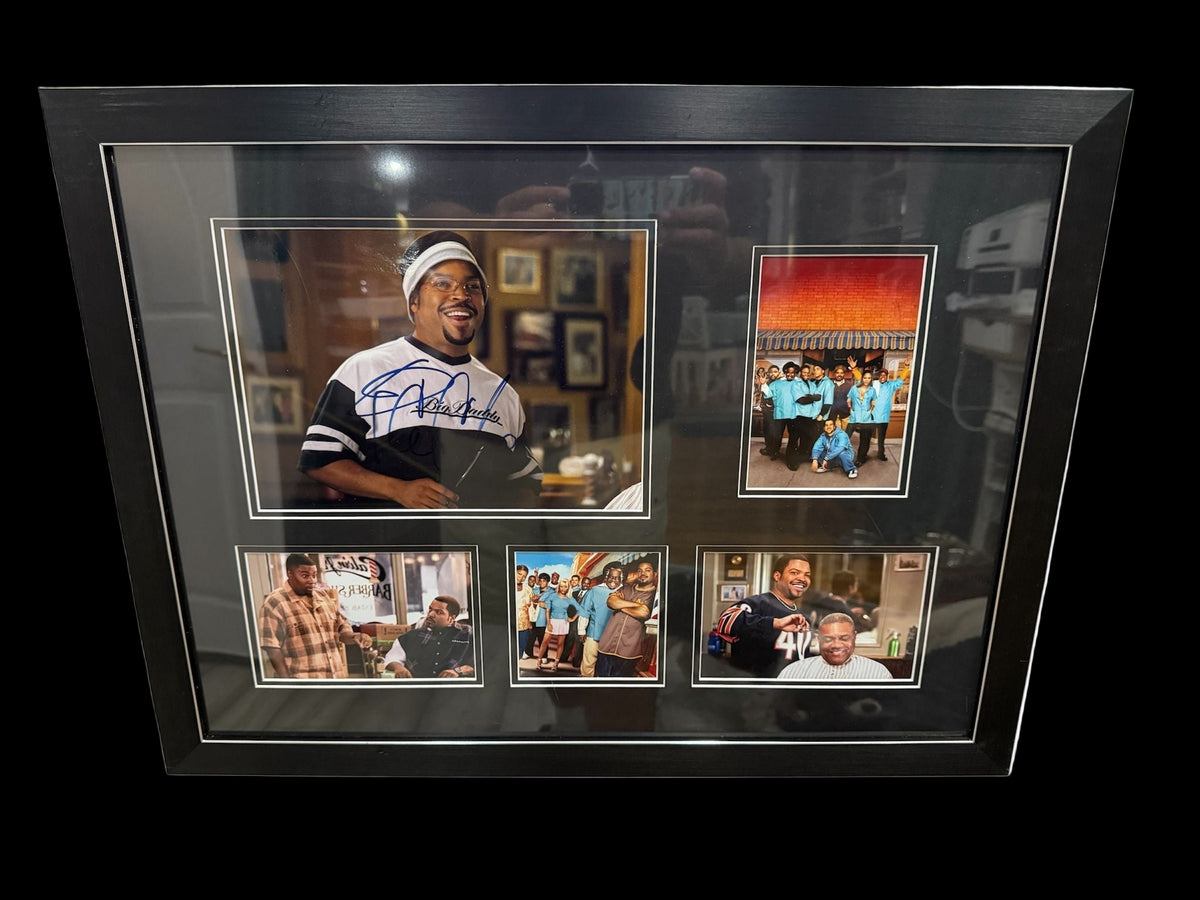 ICE CUBE SIGNED BARBERSHOP FRAME