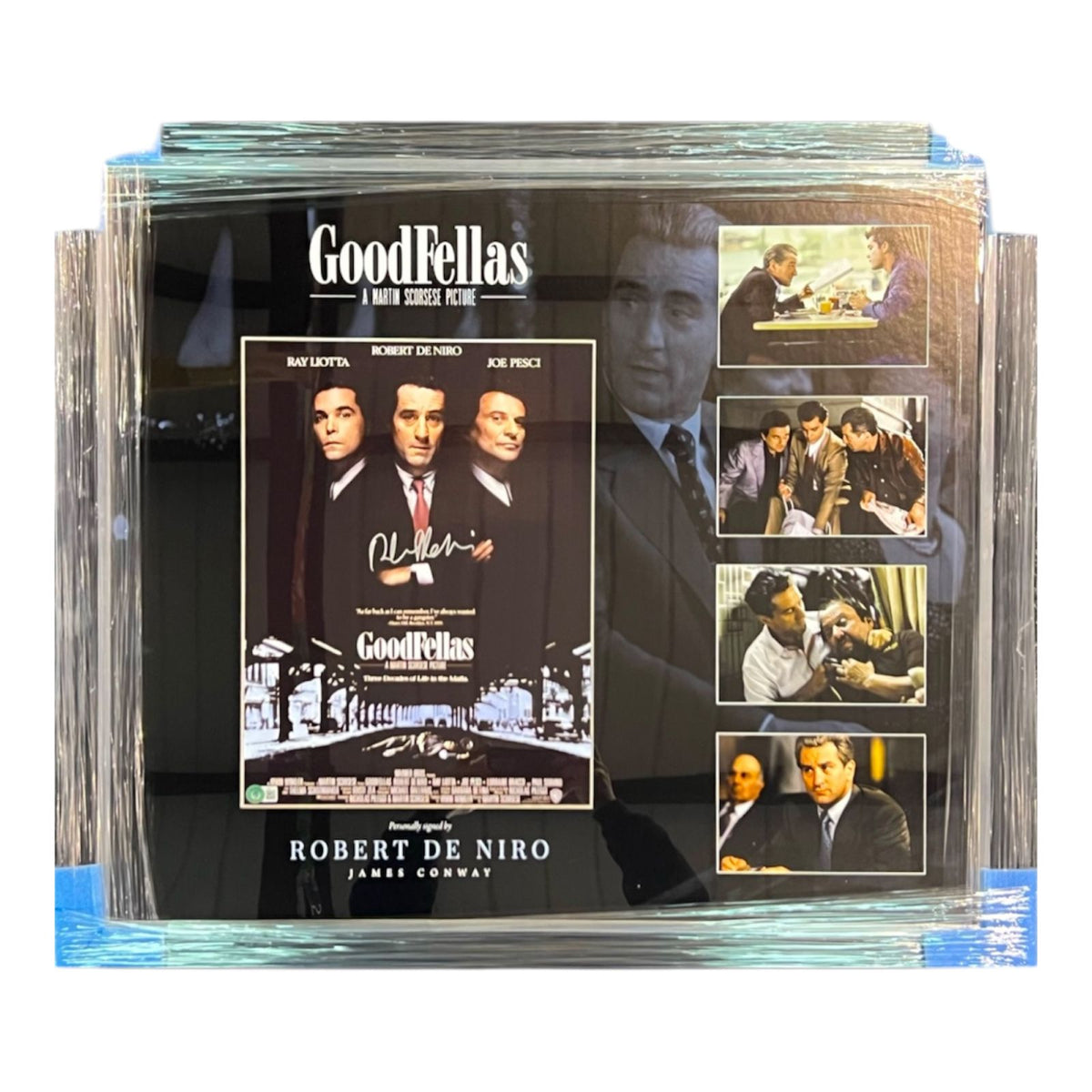 ROBERT DE NIRO GOODFELLAS SIGNED FRAME