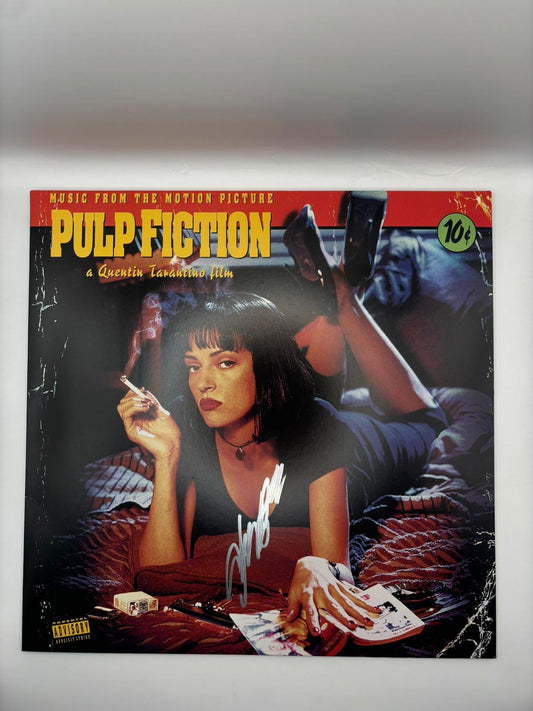 SAMUEL L JACKSON SIGNED PULP FICTION VINYL 12 INCH