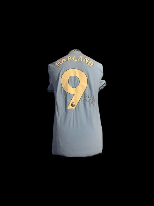 Erling Haaland 24/25 Signed Manchester City Home Shirt