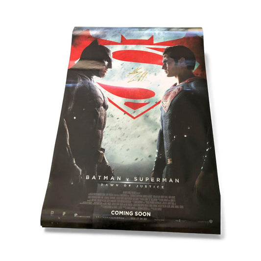 HENRY CAVILL SIGNED SUPERMAN POSTER