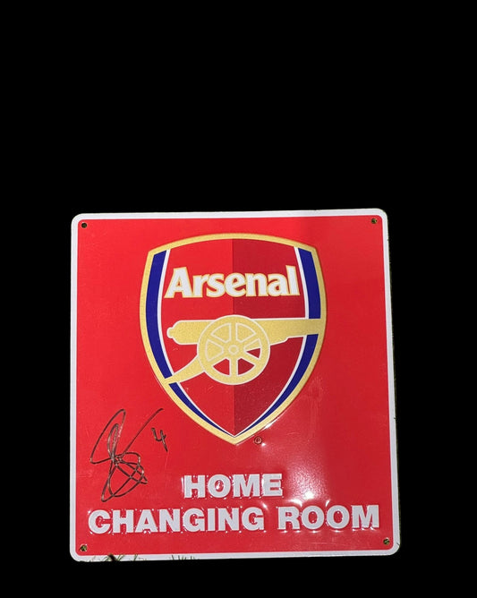 Ben white Signed Changing Room Sign