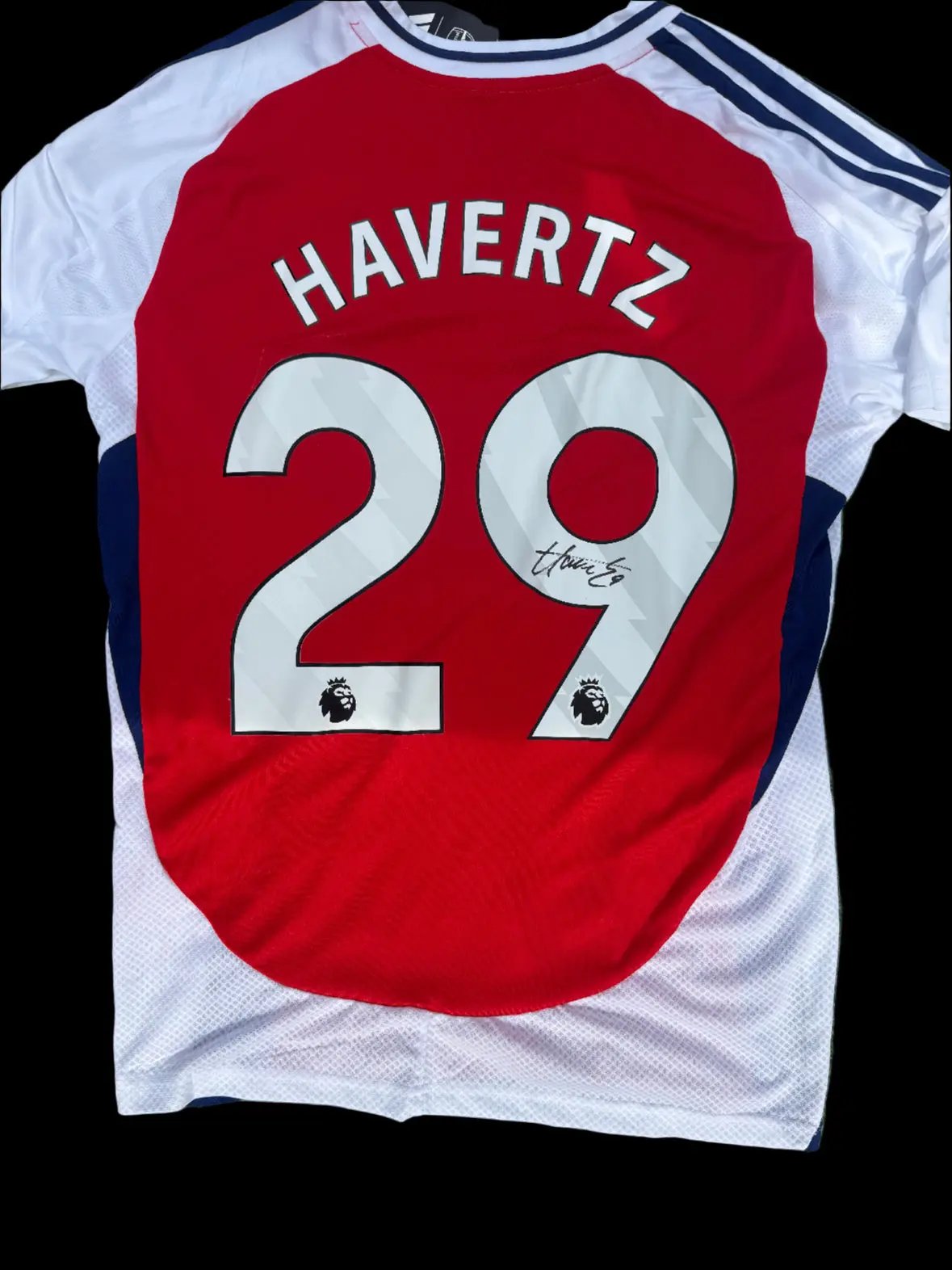 Kai Havertz signed 24/25 arsenal home shirt LIMELIGHT MEMORABILIA