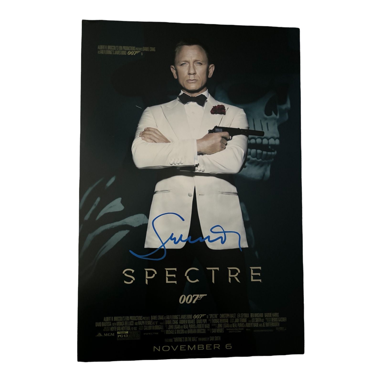 Daniel Craig James Bond Signed 
