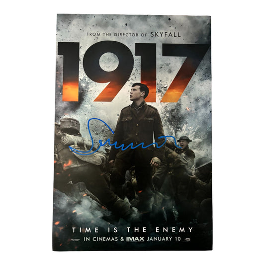 DIRECTOR OF 1917 MOVIE SAM MENDES SIGNED POSTER