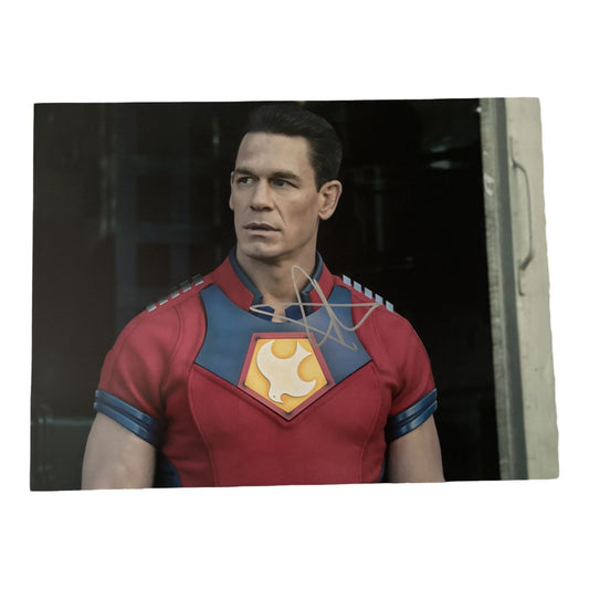 JOHN CENA SIGNED MOVIE PHOTO LIMELIGHT MEMORABILIA