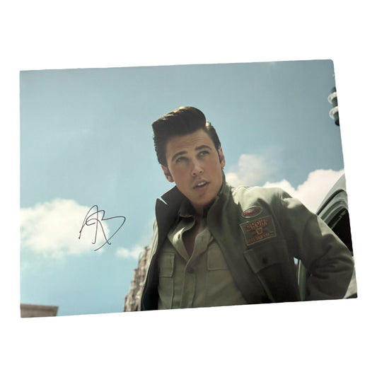 Austin Butler Signed Elvis Photo