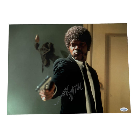PULP FICTION SAMUEL L JACKSON Signed photo