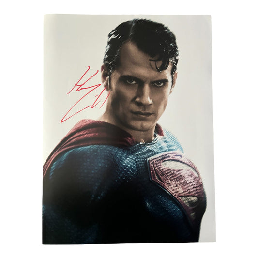 HENRY CAVILL SUPERMAN Signed photo