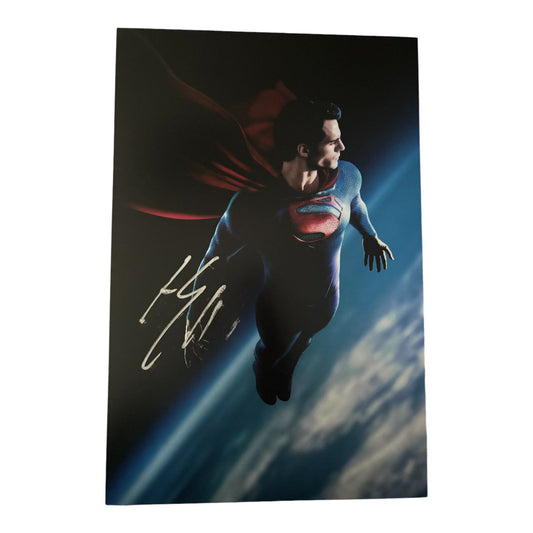 HENRY CAVILL SIGNED SUPERMAN PHOTO