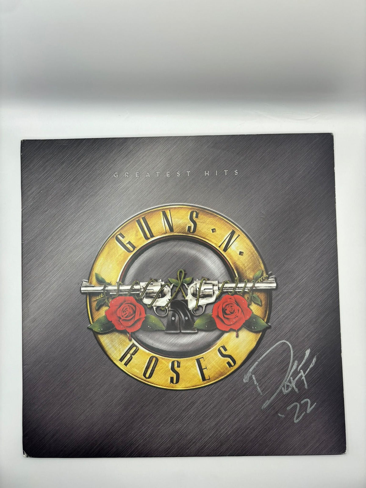 GUNS N ROSES SIGNED ALBUM LIMELIGHT MEMORABILIA