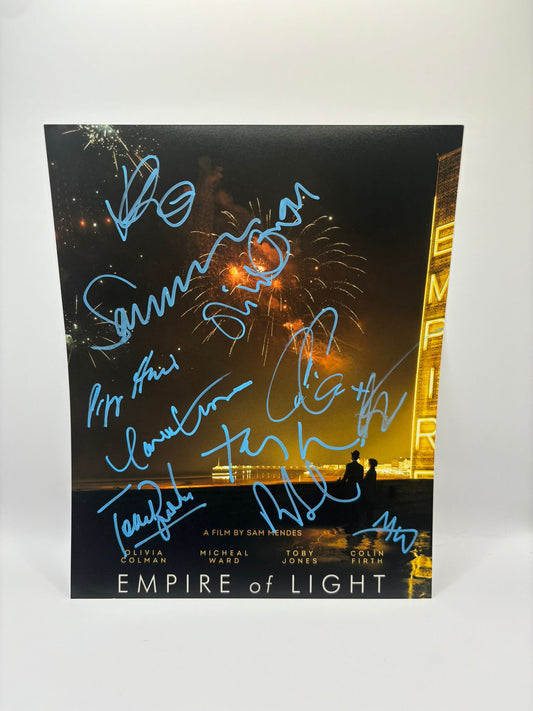 EMPIRE OF LIGHT SIGNED FULL CAST SIGNED PHOTO