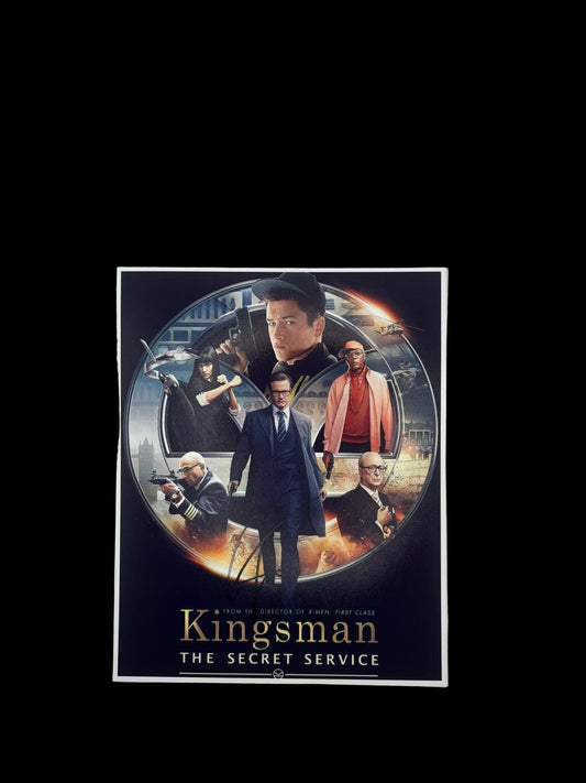 taron Egerton KINGSMEN SIGNED PHOTO