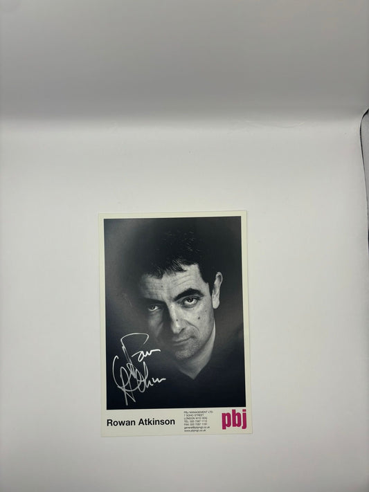 ROWAN ATKINSON SIGNED PHOTO LIMELIGHT MEMORABILIA
