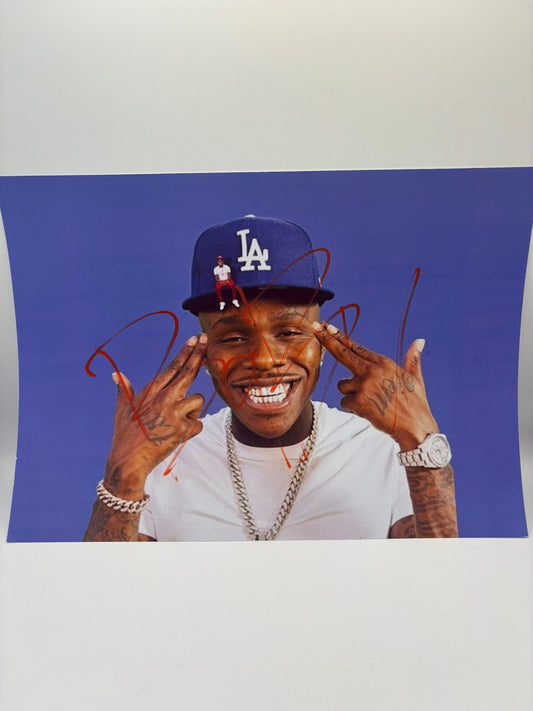 DA BABY SIGNED PHOTO LIMELIGHT MEMORABILIA