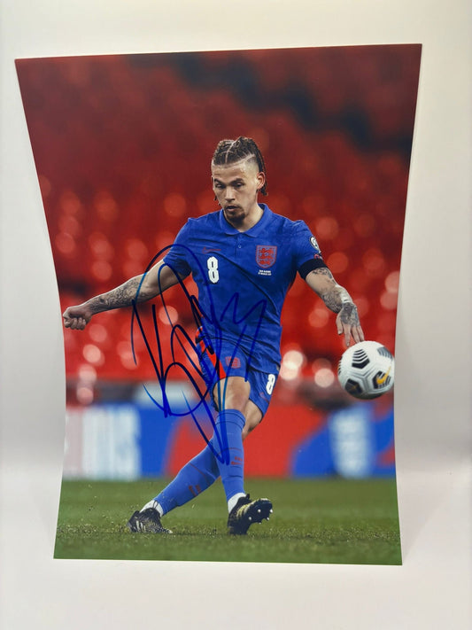 KALVIN PHILLIPS SIGNED PHOTO LIMELIGHT MEMORABILIA