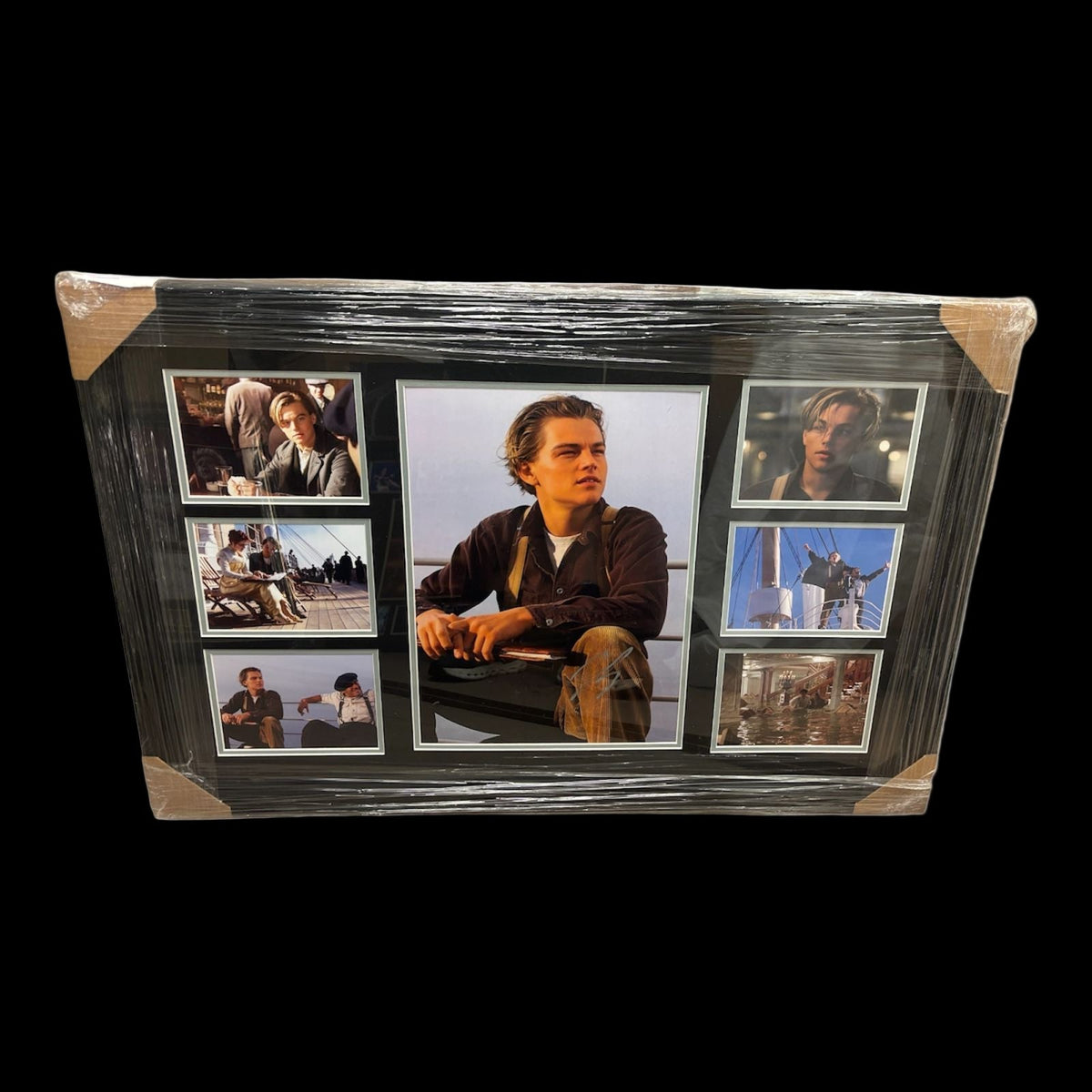 LEONARDO DI CAPRIO SIGNED TITANIC MOVIE FRAME LIMELIGHT MEMORABILIA