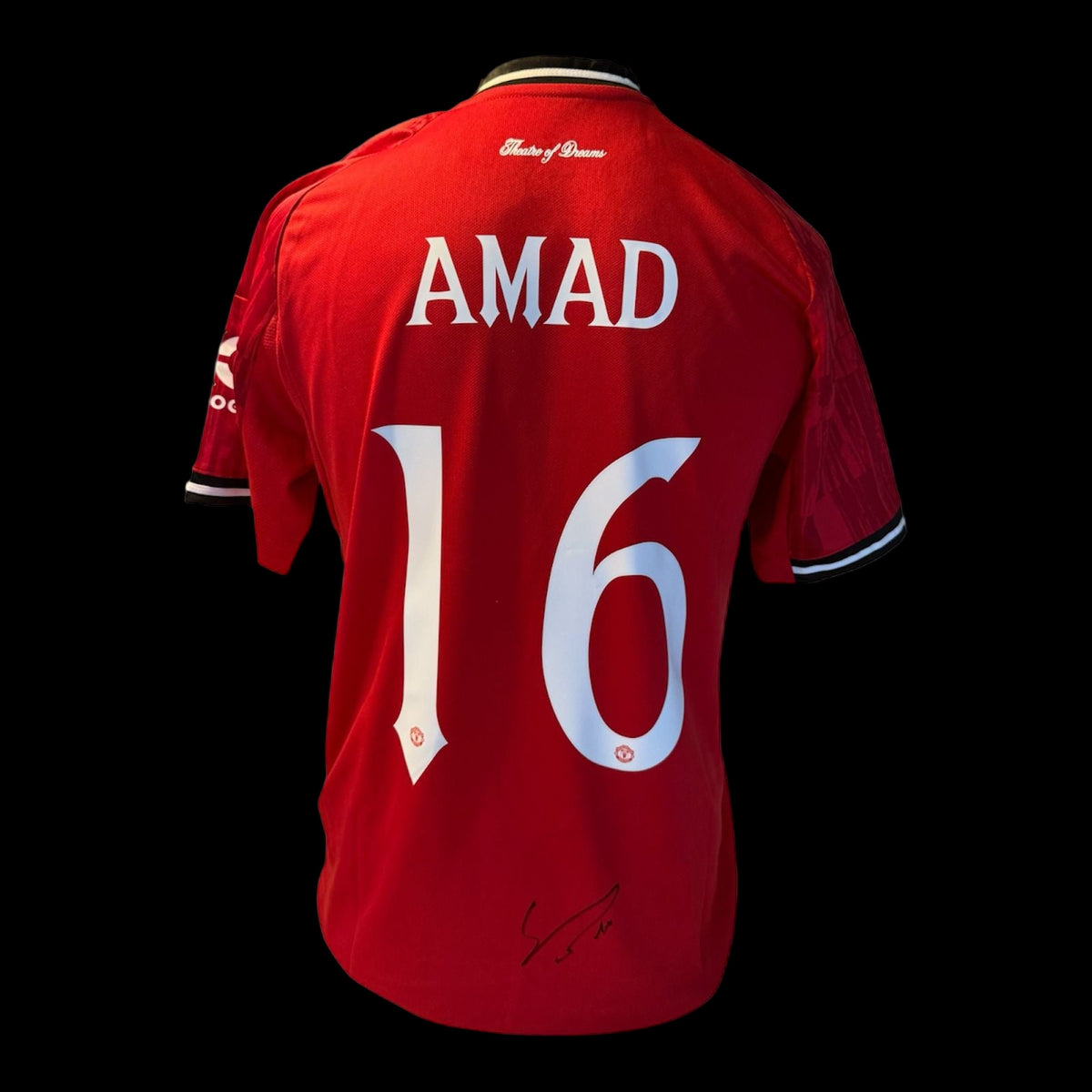 AMAD DIALLO  SIGNED MANCHESTER UNITED 25/26 HOME SHIRT