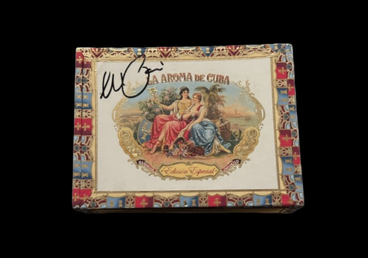 AL PACINO HAND- SIGNED LA AROMA DE CUBA SPECIAL EDITION CUBANCIGAR BOX