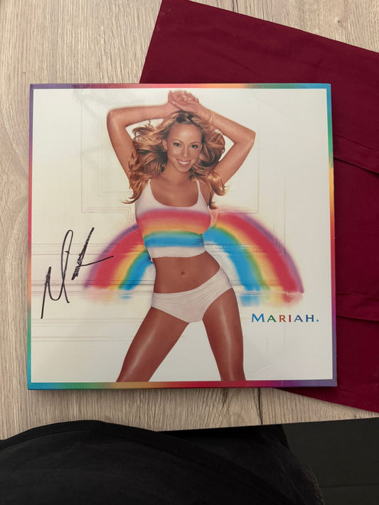 MARIAH CAREY SIGNED VINYL