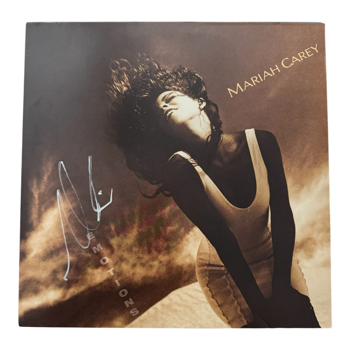 MARIAH CAREY SIGNED POSTER