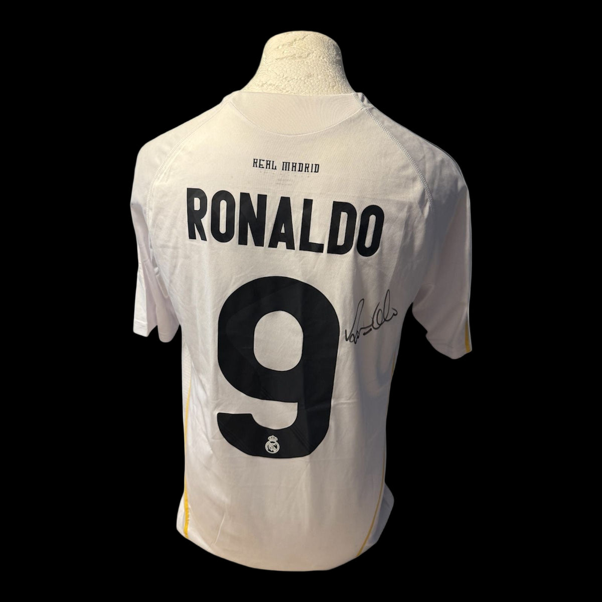 R9 RONALDO SIGNED REAL MADRID SHIRT