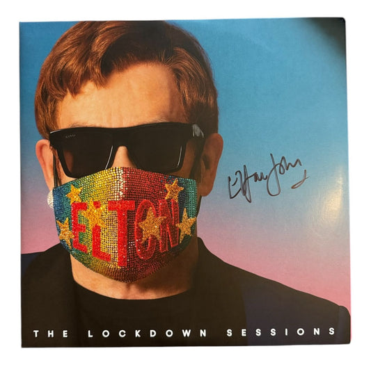 ELTON JOHN SIGNED VINYL