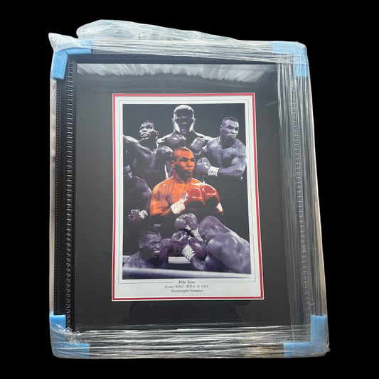 MIKE TYSON SIGNED FRAME