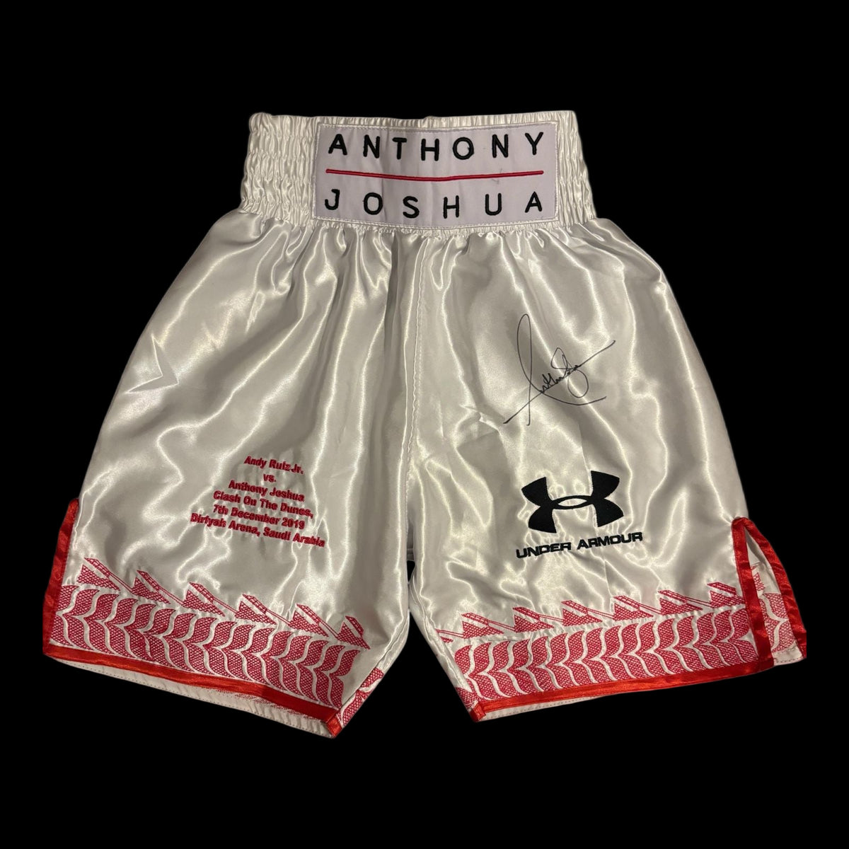 ANTHONY JOSHUA SIGNED TRUNKS