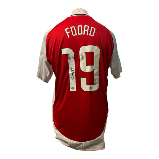 FOORD ARSENAL WOMENS 24/25 HOME SIGNED SHIRT