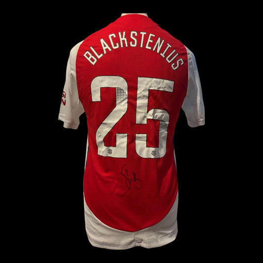 BLACKSTENIUS SIGNED ARSENAL WOMENS 24/25 HOME SHIRT