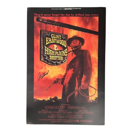 CLINST EASTWOORD HIGH PLANES DRIFTER SIGNED PHOTO
