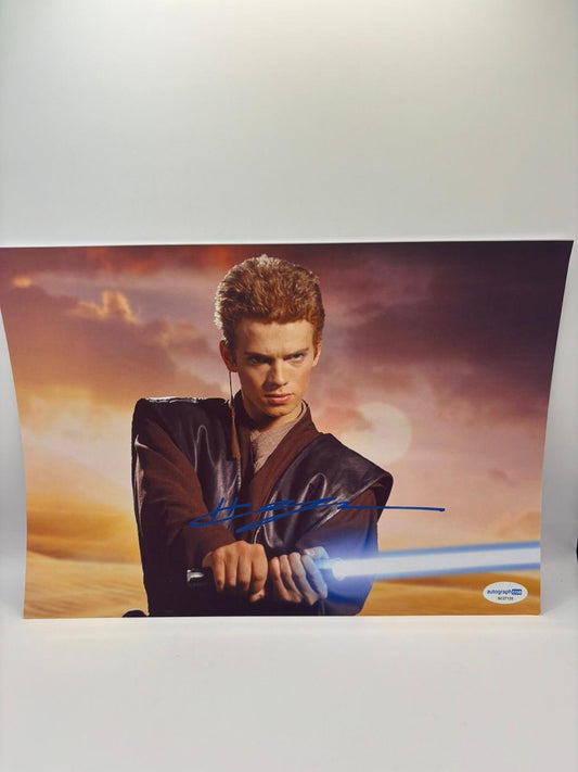 Hayden Christensen SIGNED ANAKIN SKYWALKER PHOTO