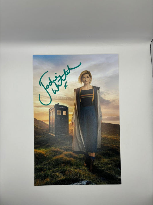JODIE WHITTAKER SIGNED DR WHO PHOTO