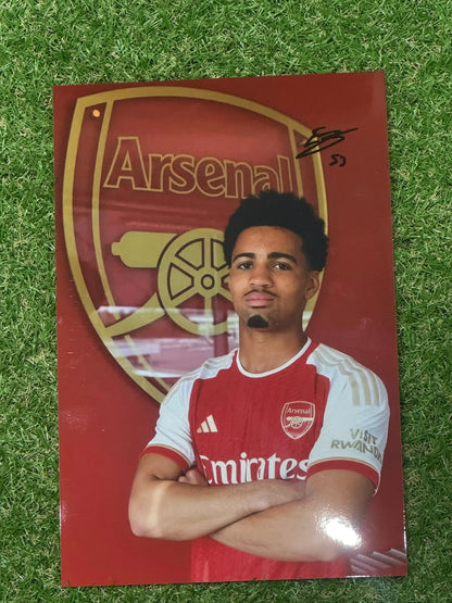 Ethan Nwaneri Signed Photo ZL FOOTY
