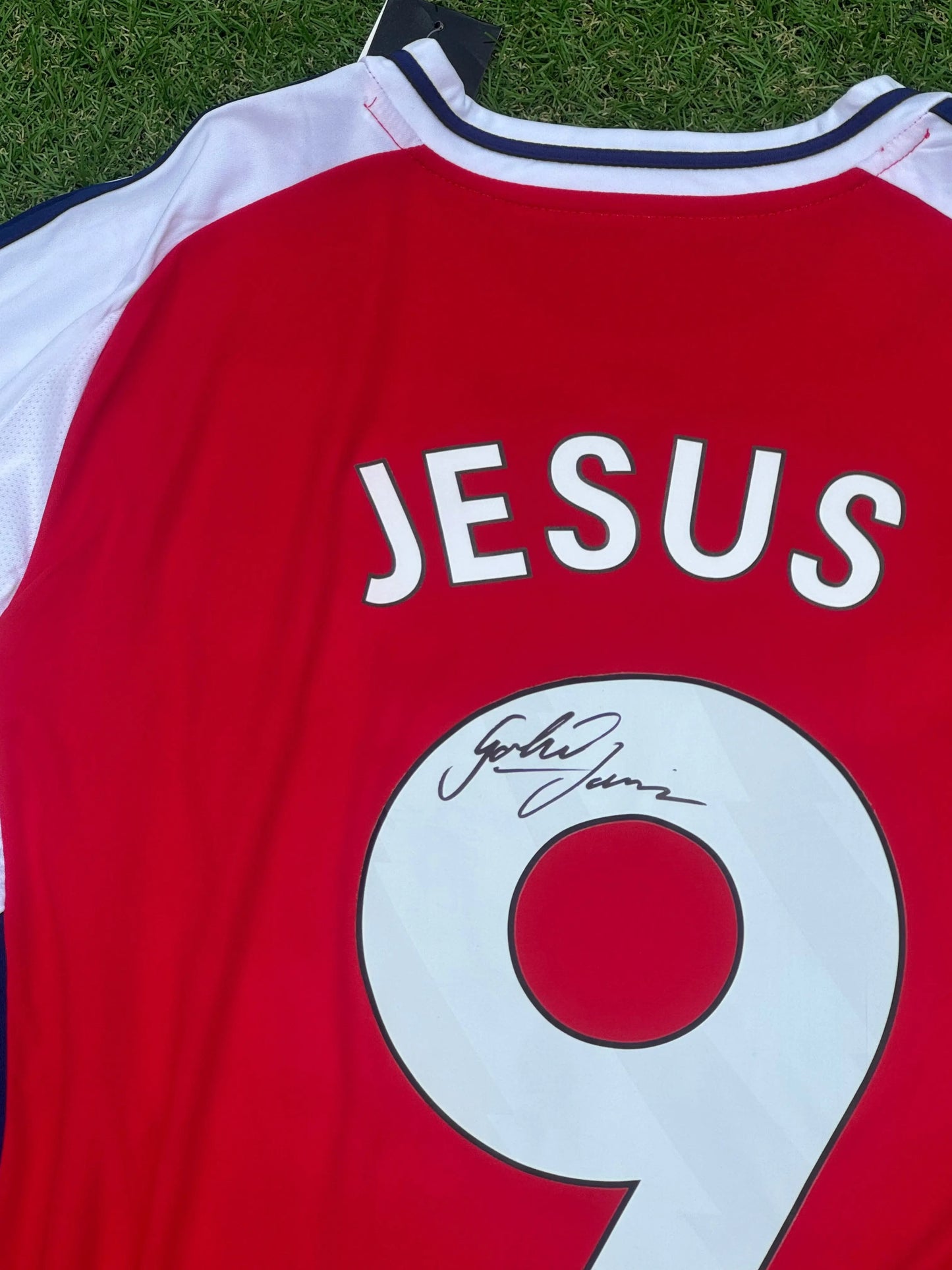 Gabriel Jesus signed arsenal 24/25 home shirt LIMELIGHT MEMORABILIA