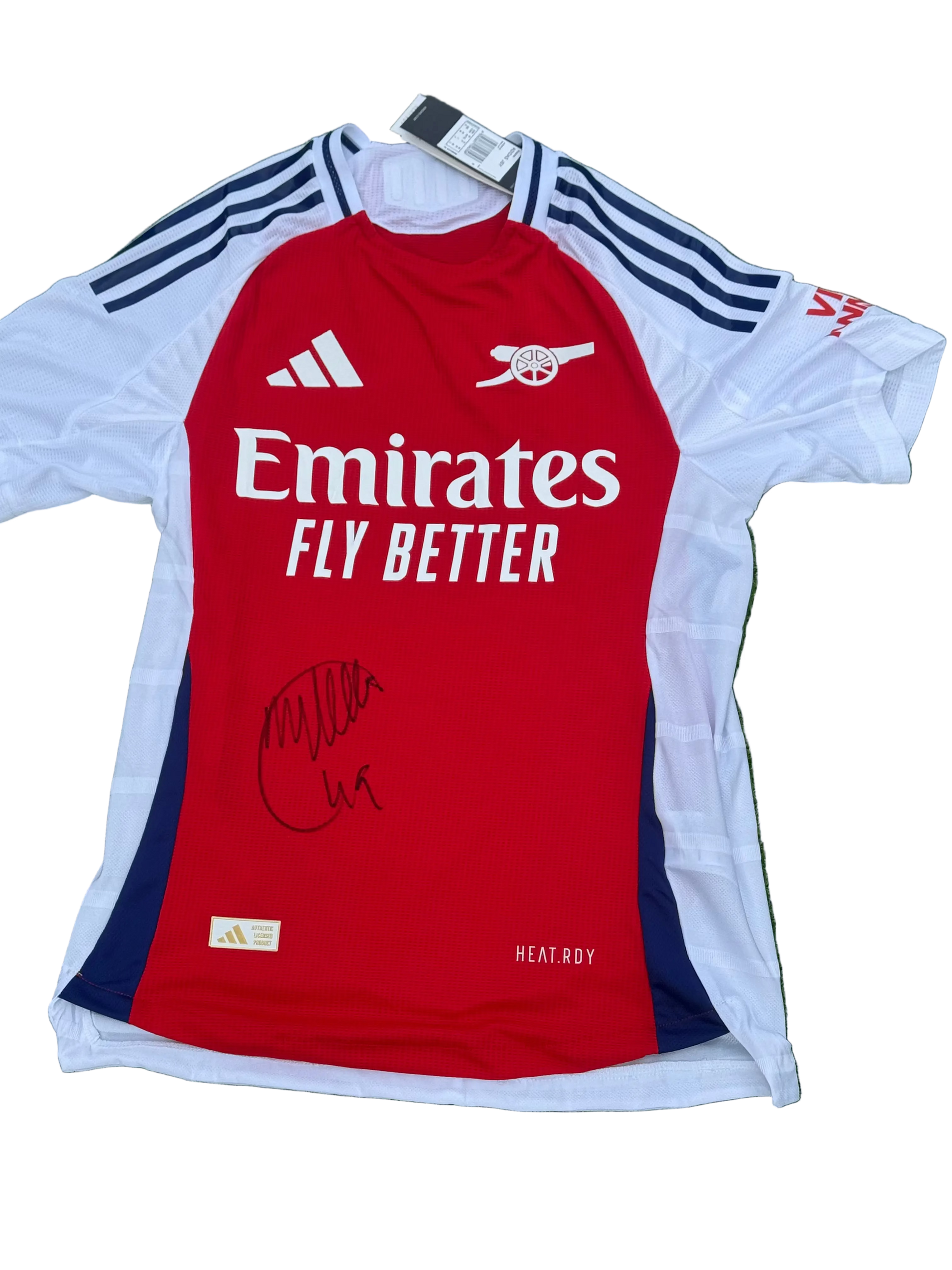 myles lewis-skelly signed front home shirt LIMELIGHT MEMORABILIA