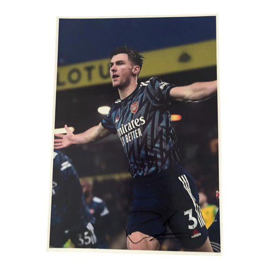 KIERAN TIERNEY SIGNED PHOTO ZL FOOTY