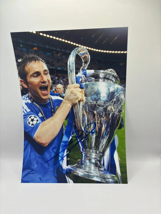FRANK LAMPARD SIGNED PHOTO ZL FOOTY