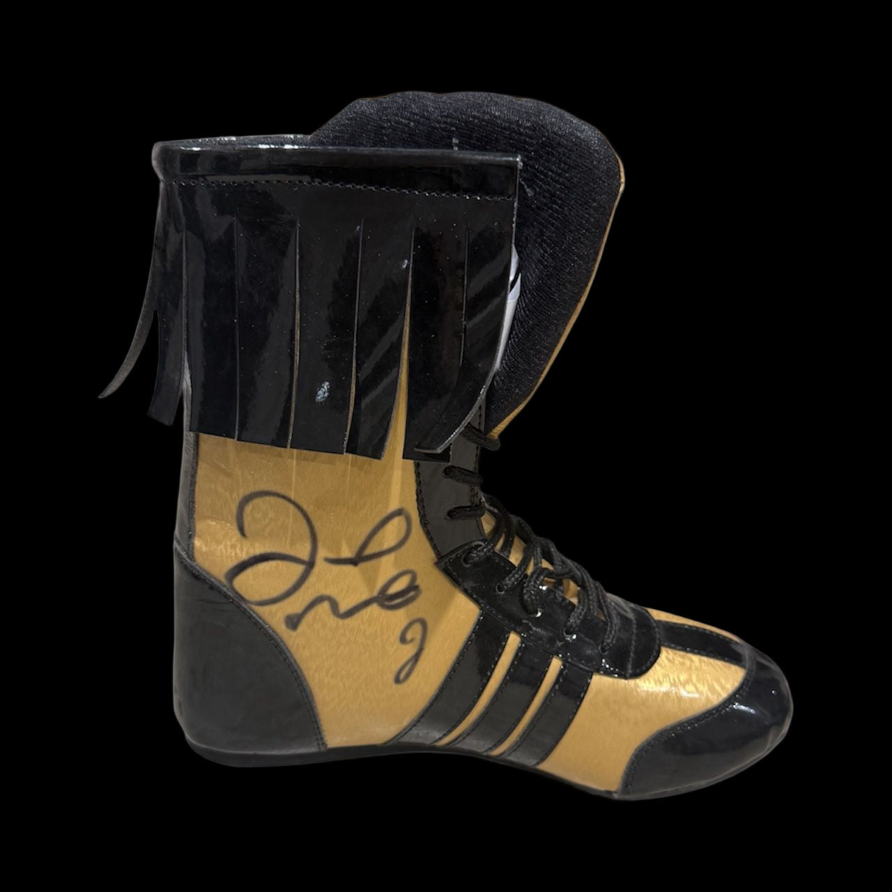 FLOYD MAYWEATHER SIGNED BOXING SHOES – LIMELIGHT MEMORABILIA