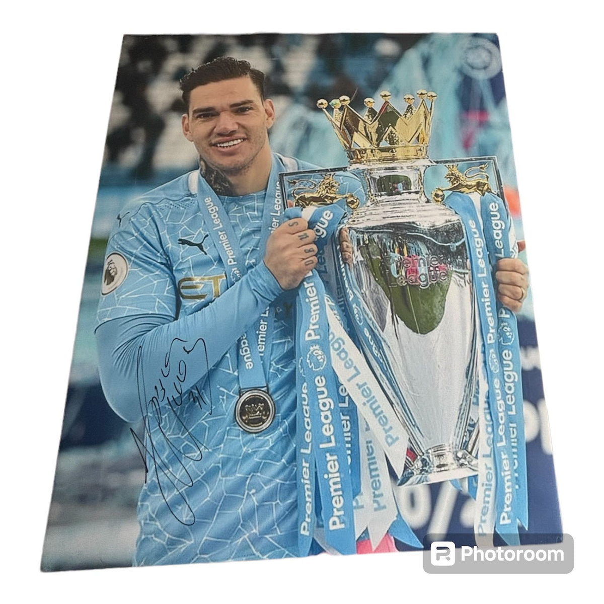 EDERSON SIGNED PHOTO – LIMELIGHT MEMORABILIA