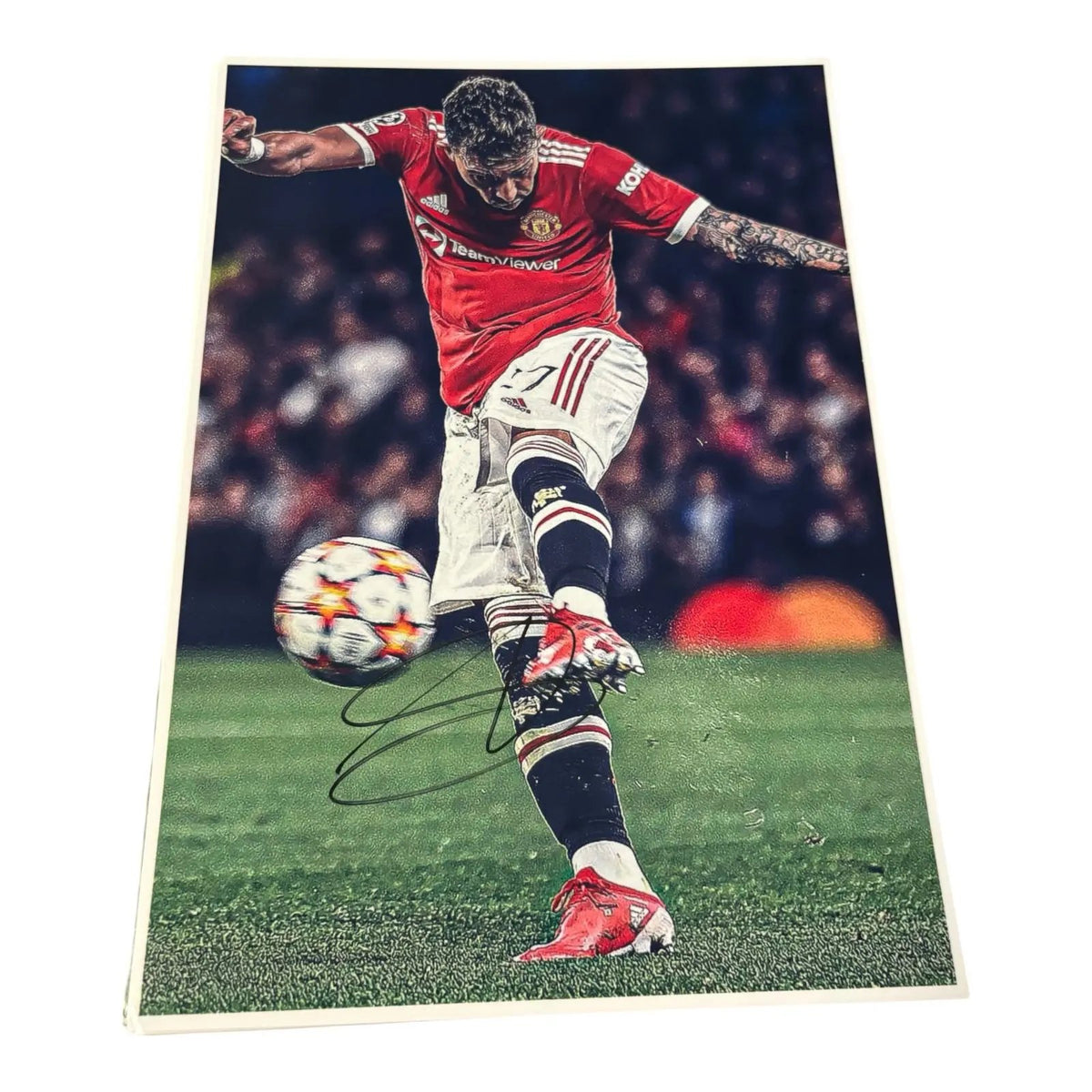 LISANDRO MARTINEZ SIGNED PHOTO ZL FOOTY