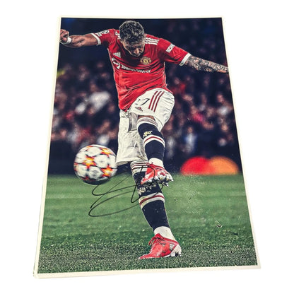 LISANDRO MARTINEZ SIGNED PHOTO ZL FOOTY